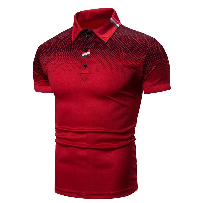 RALPH LAUREN Áo Thun Polo Tay Ngắn Dáng Rộng Màu Gradient Thời Trang 2023 Cho Nam