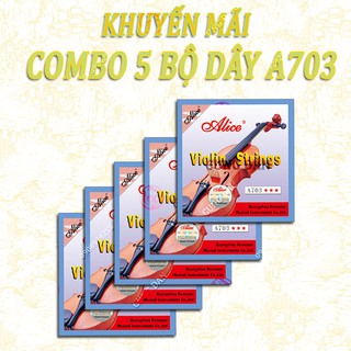 Dây violin alice a703 combo 5 bộ