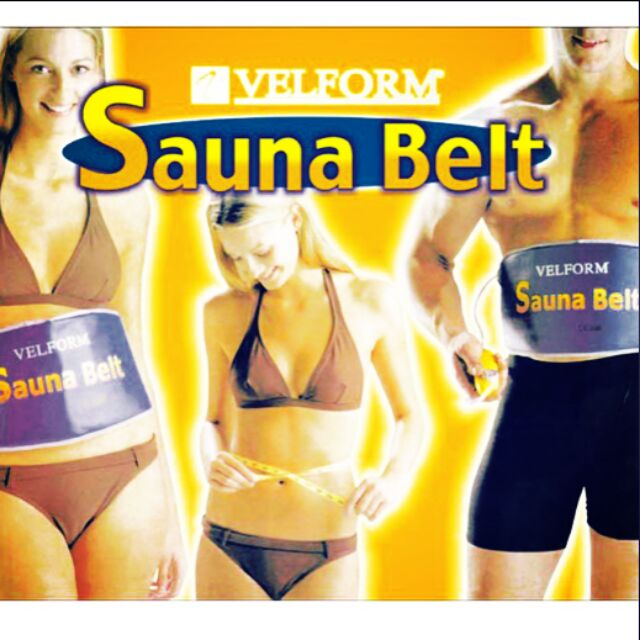 Đai quấn nóng giảm mỡ bụng Sauna belt chính hãng