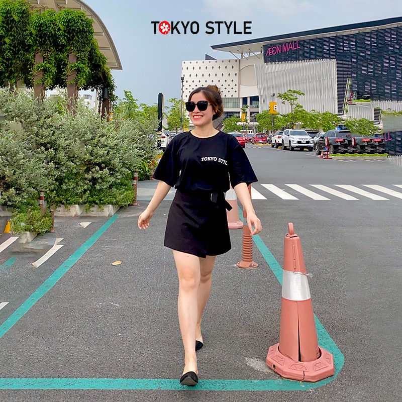 Áo Phông Unisex Nam Nữ Chất Việt AP013 Phong Cách Tokyo Style Tay Lỡ Form  Rộng