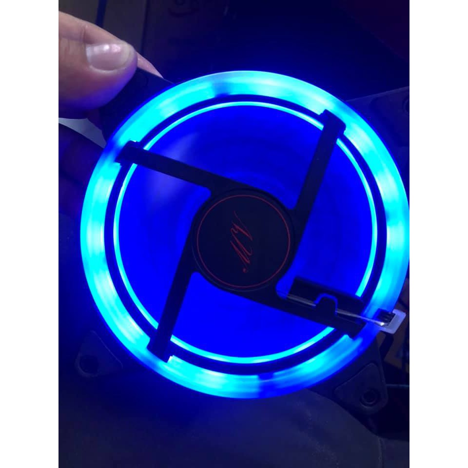 Fan led RGB 12cm dùng gắn thùng pc