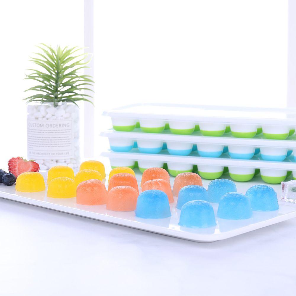 Khuôn Làm Đá / Chocolate Có Nắp Đậy DIY