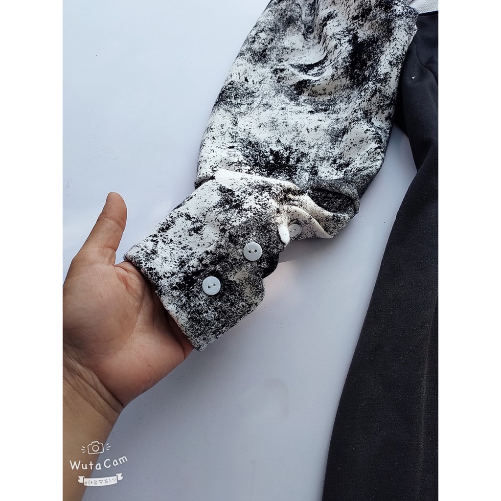 Sét Váy Áo Croptop Loang Tiểu Thư Sexy Nơ Cổ | BigBuy360 - bigbuy360.vn