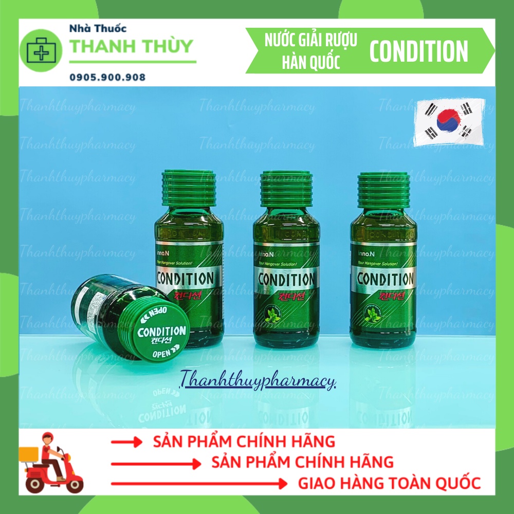 Nước giải rượu mát gan hàn quốc condition - chai 75ml - ảnh sản phẩm 4