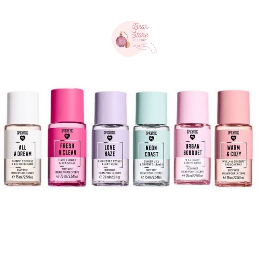 [BST Pink] Xịt Thơm Toàn Thân Nước Hoa Body Mist Victoria Secret Mùi Pink Năng Động Full Size 250ml | BigBuy360 - bigbuy360.vn