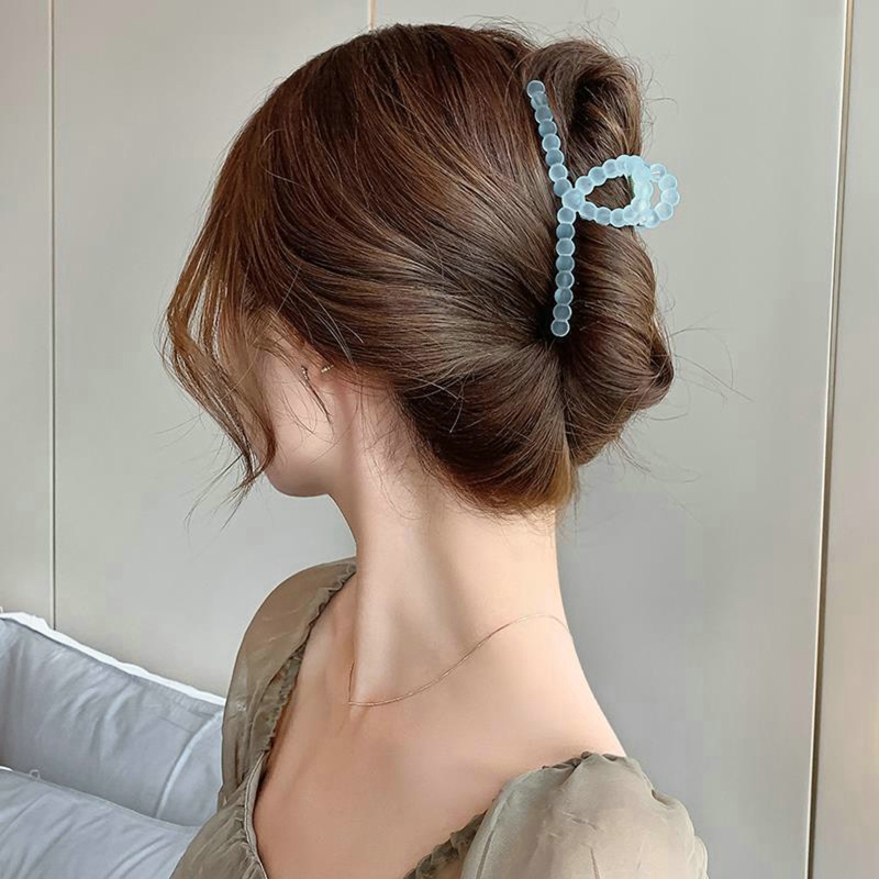 Kẹp Tóc Càng Cua Lớn Trong Suốt Thời Trang Hàn Quốc Cho Nữ dreamdiary