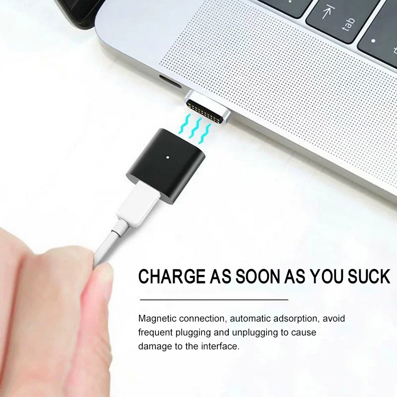 Đầu Sạc Nam Châm Đa Năng Cho Macbook Usb 3.1