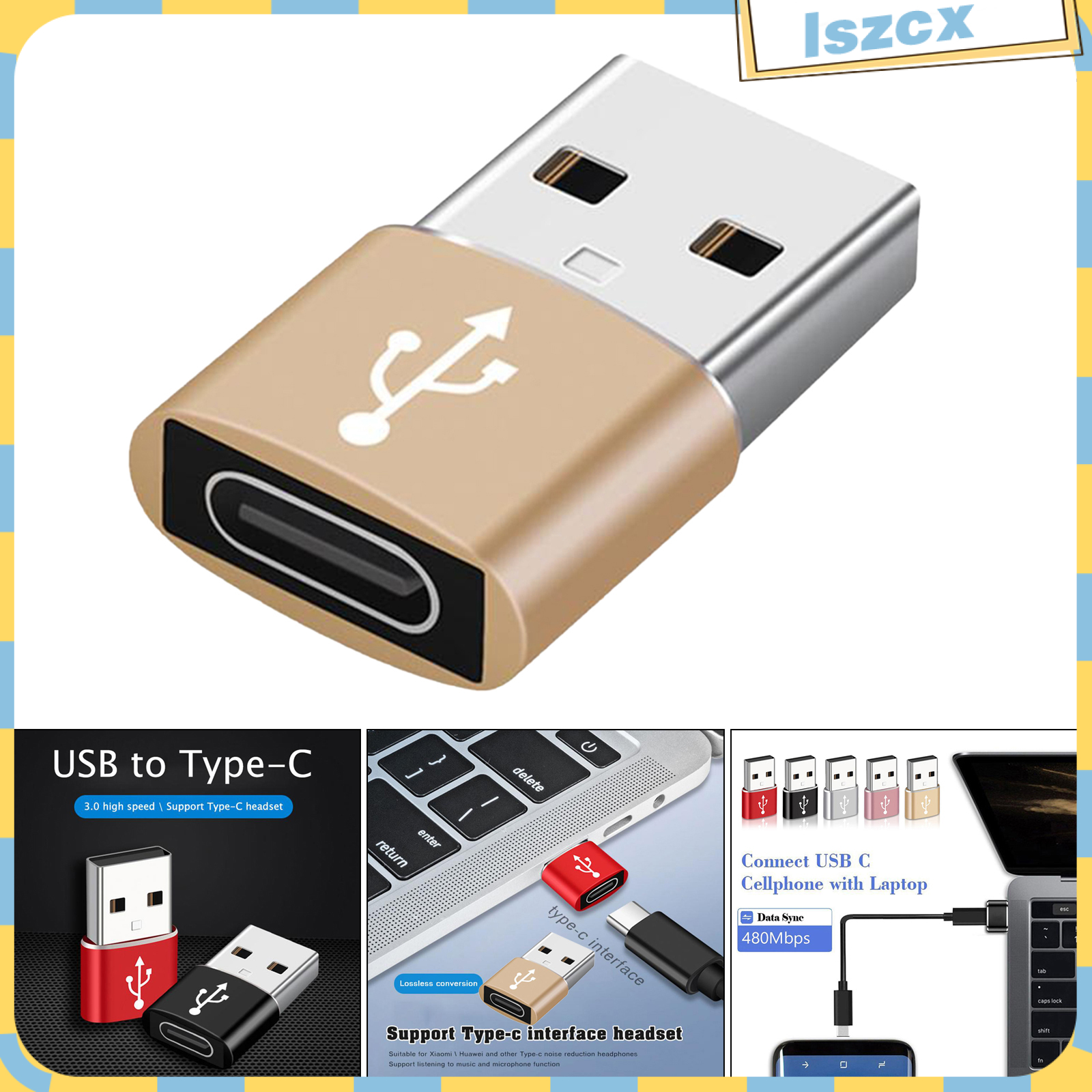 Cáp Chuyển Đổi 2 Trong 1 Usb Sang Usb C