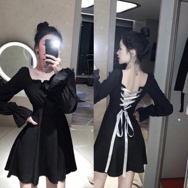 váy sườn xám váy trẻ trung