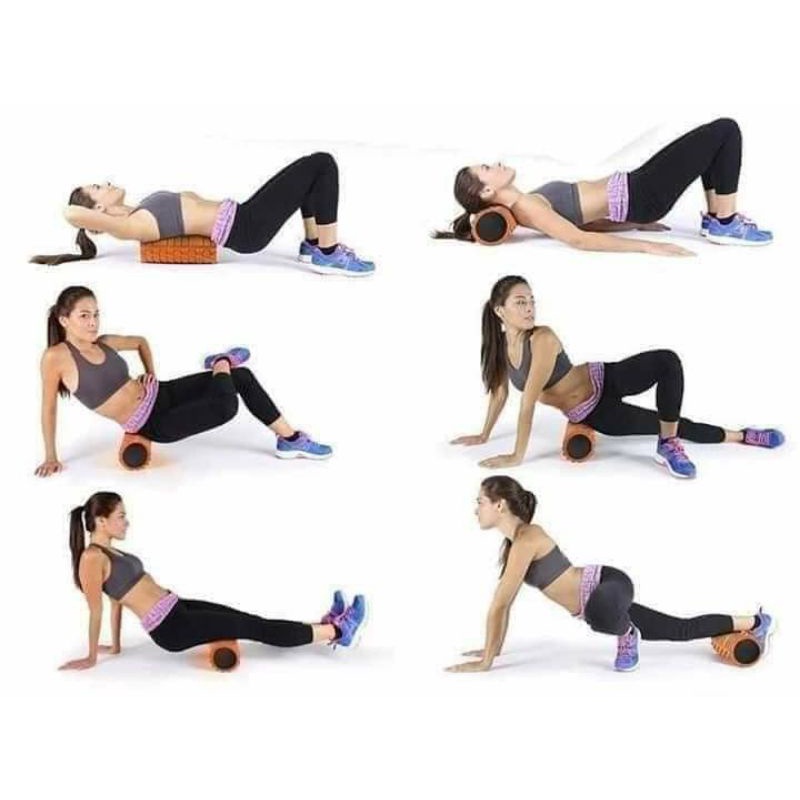 Con lăn massage tập Yoga Foam Roller