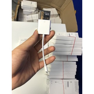 Đầu Đọc Thẻ OTG SD / MicroSD Cho IPhone Hỗ trợ mọi đời IOS