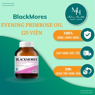 Tinh dầu hoa anh thảo evening primrose oil, Blackmore 125 viên- cân bằng nội tiết tố nữ
