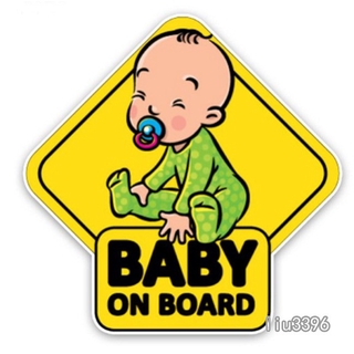 BUMPER Decal Dán Xe Hơi Baby On Board Baby In Car