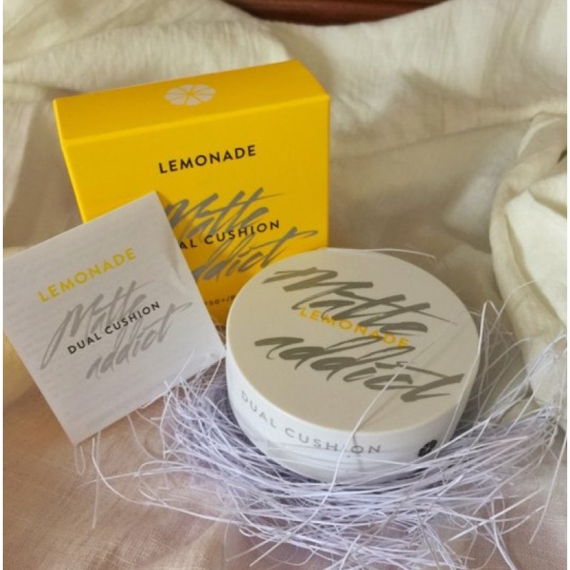 Phấn Nước Kiềm Dầu 2 in 1 Lemonade Matte Addict Dual Cushion | BigBuy360 - bigbuy360.vn