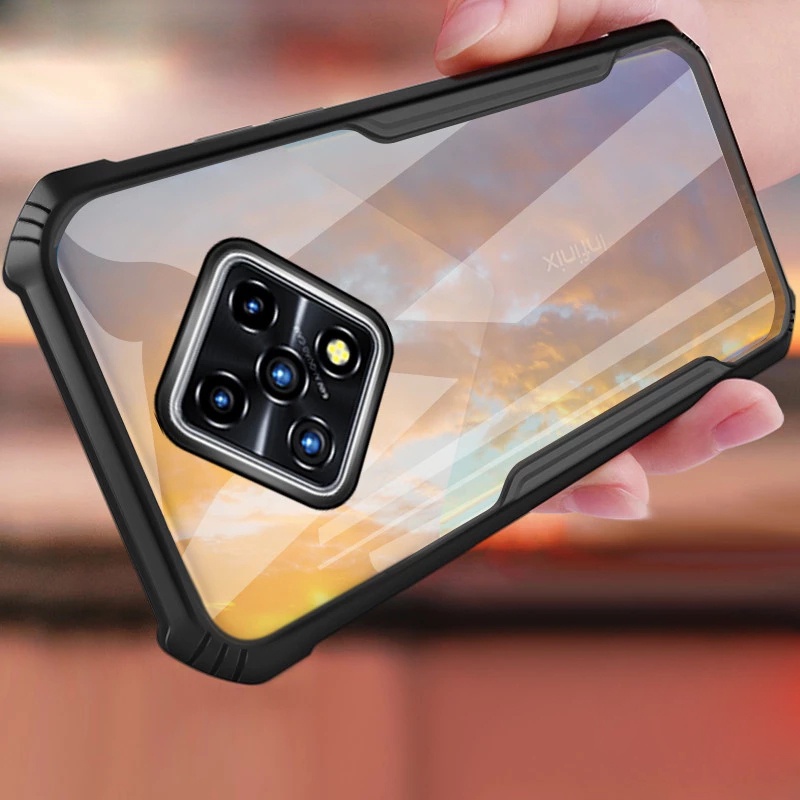 Infinix Zero 8 Zero 8i Note 8 Note 8i Note 7 Note 7 Lite Điện thoại chống sốc trong suốt Vỏ bọc túi 