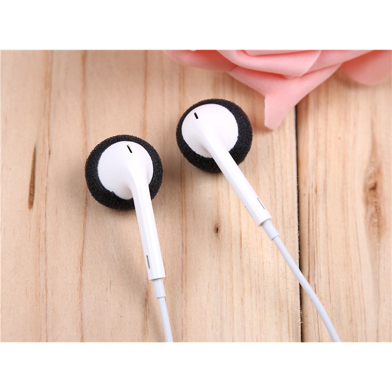 [1 Cặp] Mút bông lọc âm bọc tai nghe earbuds (mút nhỏ) Giúp Êm Tai &amp; Tăng Âm Bass