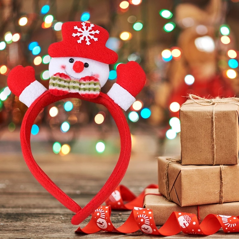 Băng đô phong cách giáng sinh có đèn led độc đáo