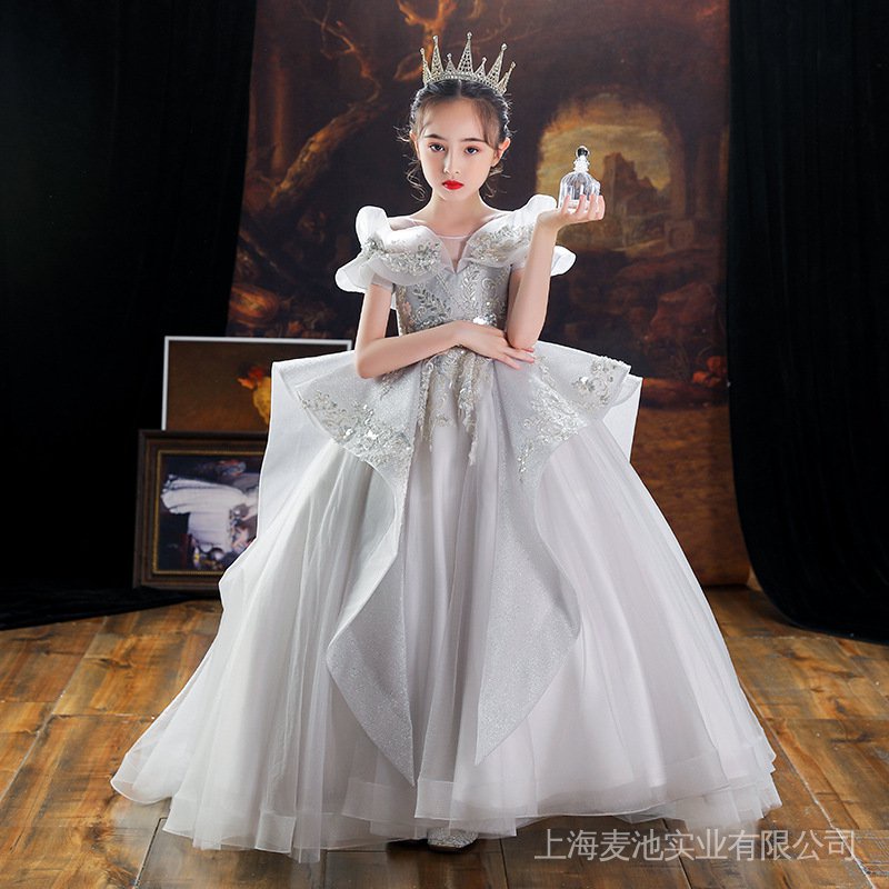 Đầm Công Chúa Dự Tiệc Phong Cách Phương Tây Cho Bé Gái