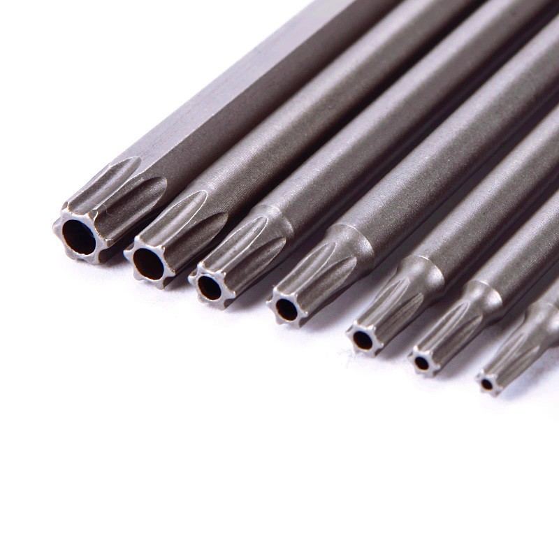 Set 8 đầu tuốc nơ vít T8-T40 100mm 1/4 inch có từ tính chất lượng cao