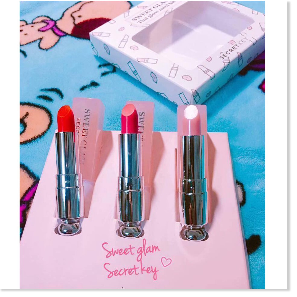 Bộ Son Dưỡng Có Màu Secret Key Sweet Glam T