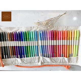 Bộ bút màu Monami Plus Pen 3000 (kèm bọc vải)