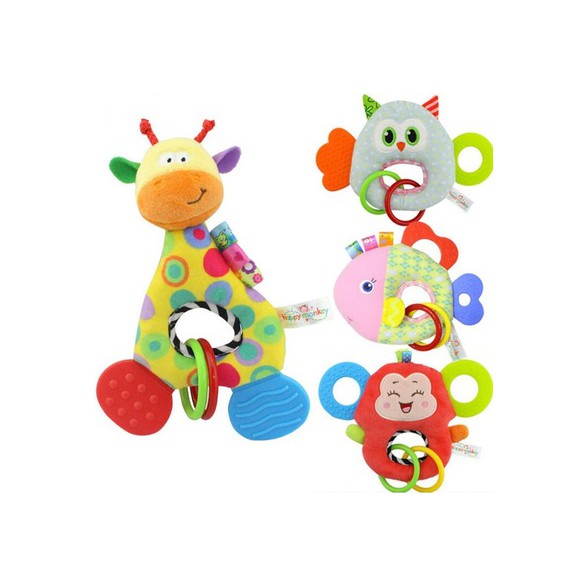 Đồ chơi tập cầm nắm,gặm nướu cho bé (3 tháng-2 tuổi)