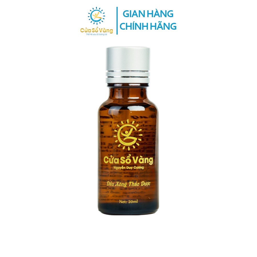 [CHUẨN] Tinh Dầu Thảo Dược Cửa Sổ Vàng