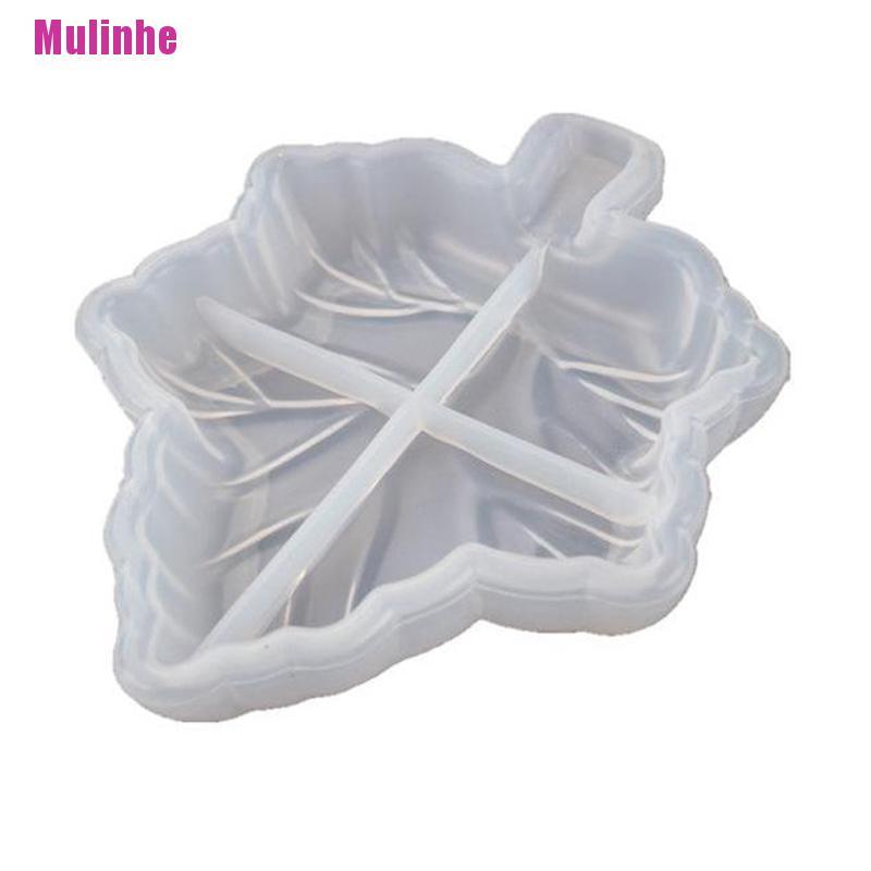 Khuôn Silicone Tạo Hình Lá Phong Làm Gạt Tàn Thuốc / Trang Sức DIY