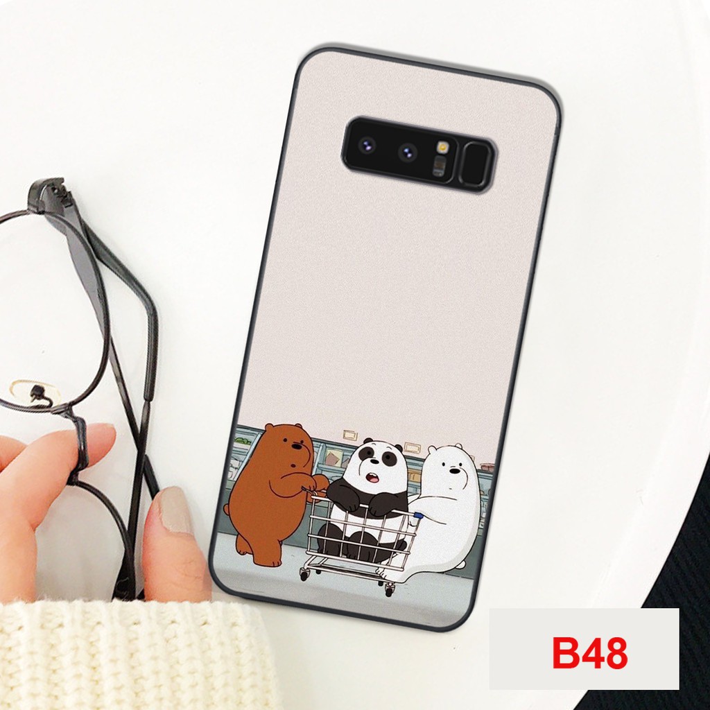 ỐP ĐIỆN THOẠI SAMSUNG NOTE 8/NOTE 9 IN HÌNH GẤU WE ARE BEERS CỰC XINH