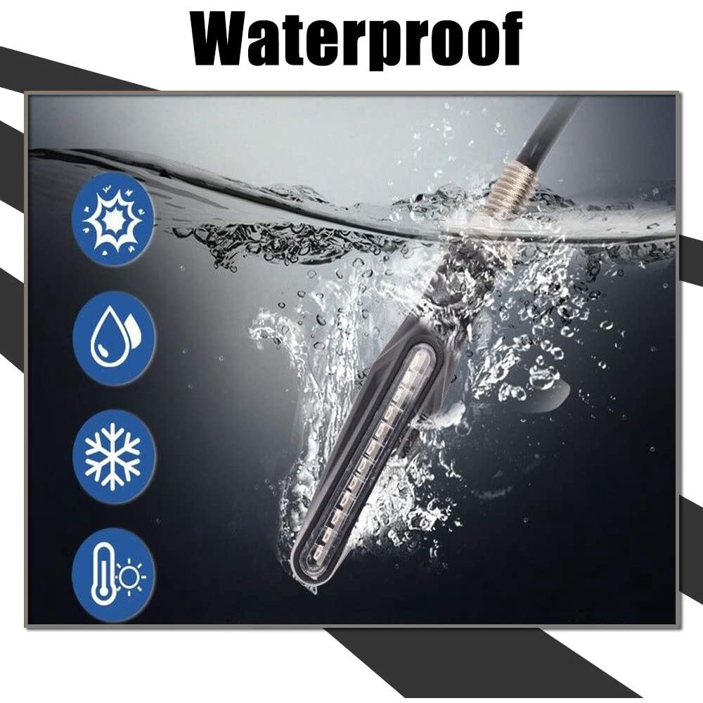 Set 2 Đèn Xi Nhan 12 SMD IP68 Chuyên Dụng Cho Xe Mô Tô