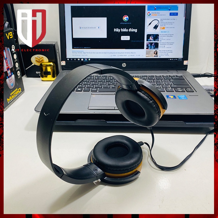Tai nghe chụp tai gaming headphone có dây chính hãng SONY XB450 máy vi tính laptop