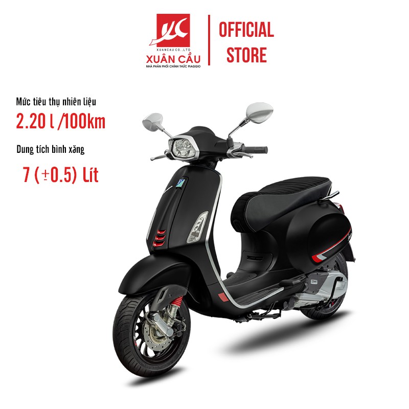 Xe máy Vespa Sprint Sport ABS Động Cơ I-Get 150cc - Mới 100%