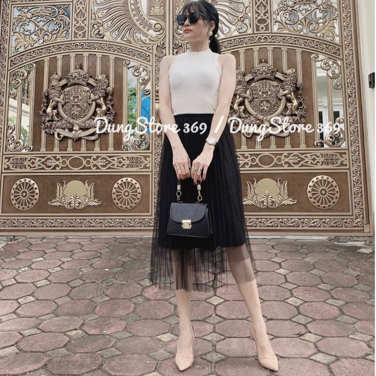 Váy Voan Công Chúa Nhiều màu Cao Cấp Freeship, Chân Váy Voan Trắng Dài Thời Trang Sinh Viên Có Ảnh Thật kèm Video | BigBuy360 - bigbuy360.vn