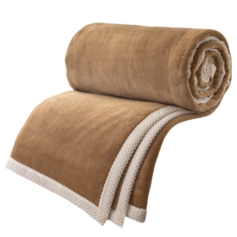 Chăn Flannel Dày Mềm Mại Giữ Ấm Mùa Đông 300Gsm