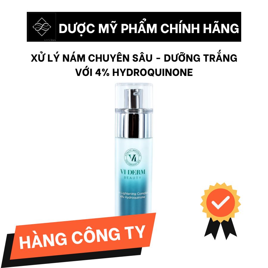Kem Dưỡng VI Derm Beauty Skin Lightening Complex 4% Hydroquinone Xử Lý Nám Chuyên Sâu - Dưỡng Trắng 