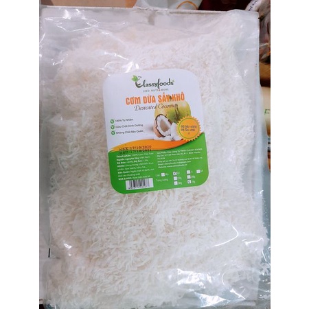 Cơm dừa sấy khô dang sợi 500 gram