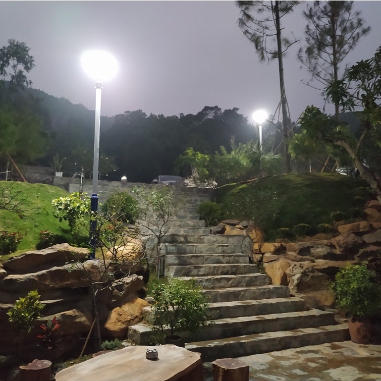 [Trả góp 0%] Đèn Công Viên Sân Vườn Năng Lượng Mặt Trời SUNTEK CV02 100W - Hàng Chính Hãng - Bảo hành 3 năm 1 đổi 1