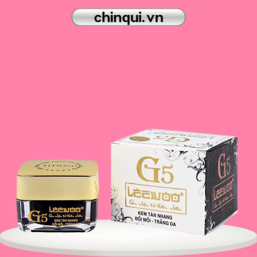 KEM TITIONE TÀN NHANG ĐỒI MỒI TRẮNG DA G5 LEEWOO 10G