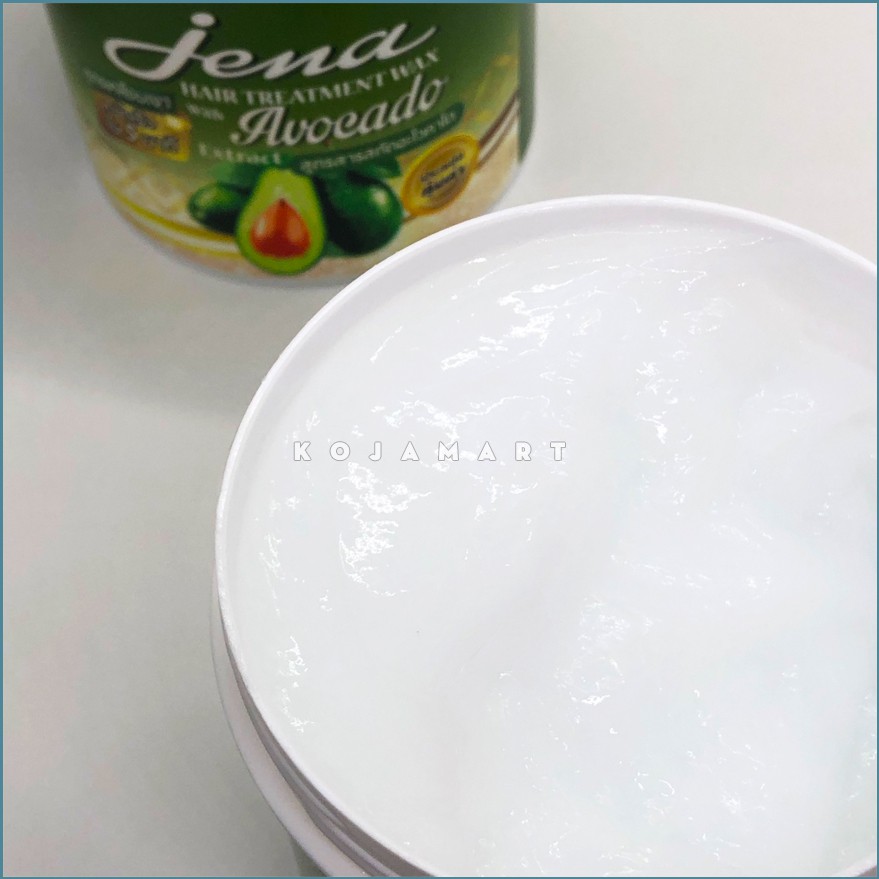 Kem Ủ Tóc Bơ Già Jena Hair Treatment Wax Thái Lan 500ml | Siêu Mềm Mượt, Giảm Hư Tổn