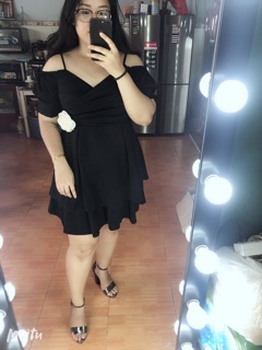 Đầm TK Bẹt Vai  Bigsize (Có Ảnh Thật)