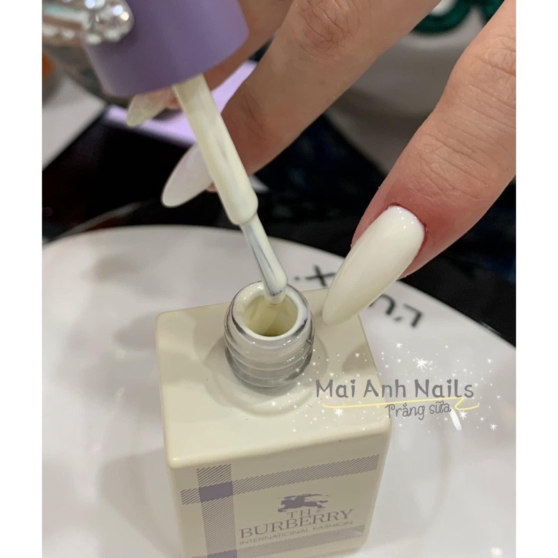 Sơn gel đen, trắng sữa, nước gạo - Cheap Nail chính hãng lên màu chuẩn