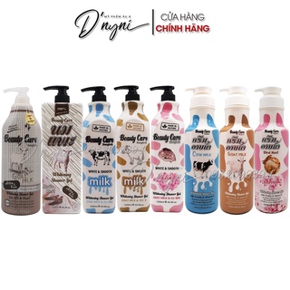 Sữa Tắm Beauty Care Bangkok White & Smooth Milk 1200ml