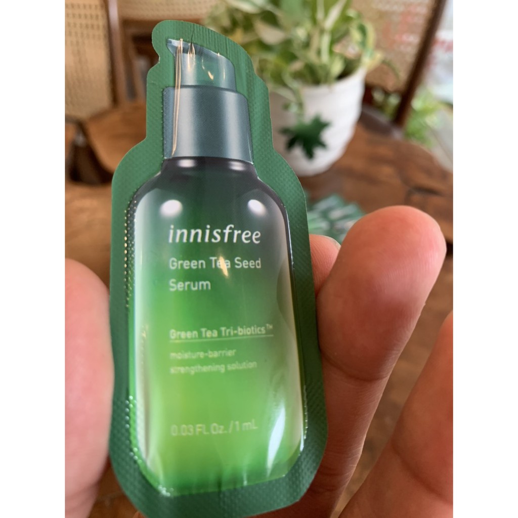 Sample Dưỡng da Green Tea Seed Serum Innisfree 1ml chính hãng