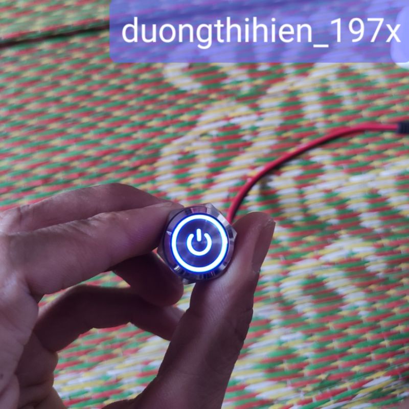 Công tắc nguồn có đèn led 16mm / 19mm / 22mm loại nhấn giữ, nhấn nhả. Công tắc tự khóa có đèn led