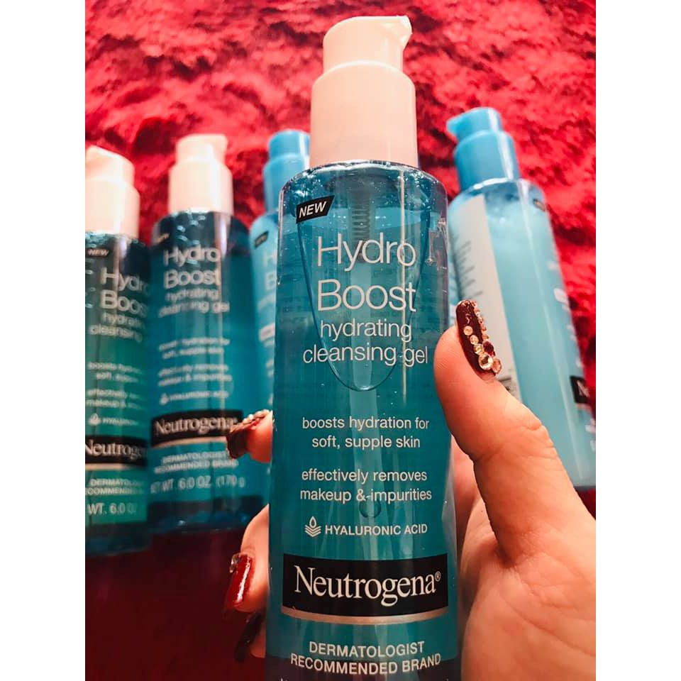 GEL RỬA MẶT NEUTROGENA HYDRO BOOST HYDRATING CLEANSING 170G CHÍNH HÃNG - 3732