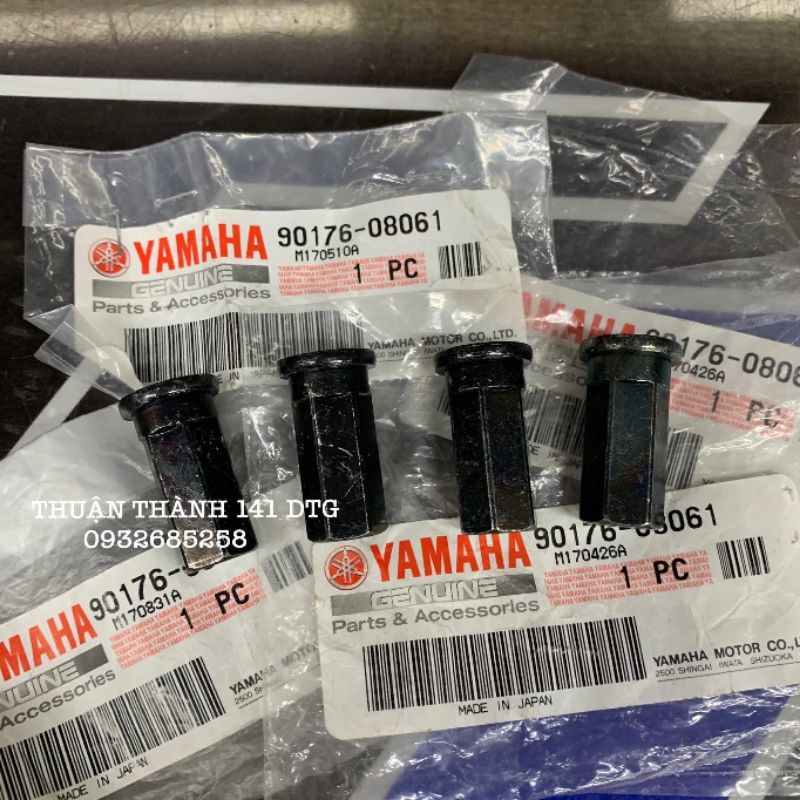 Ốc đầu Yaz Loại 1 - Yaz125 (bộ 4 con)