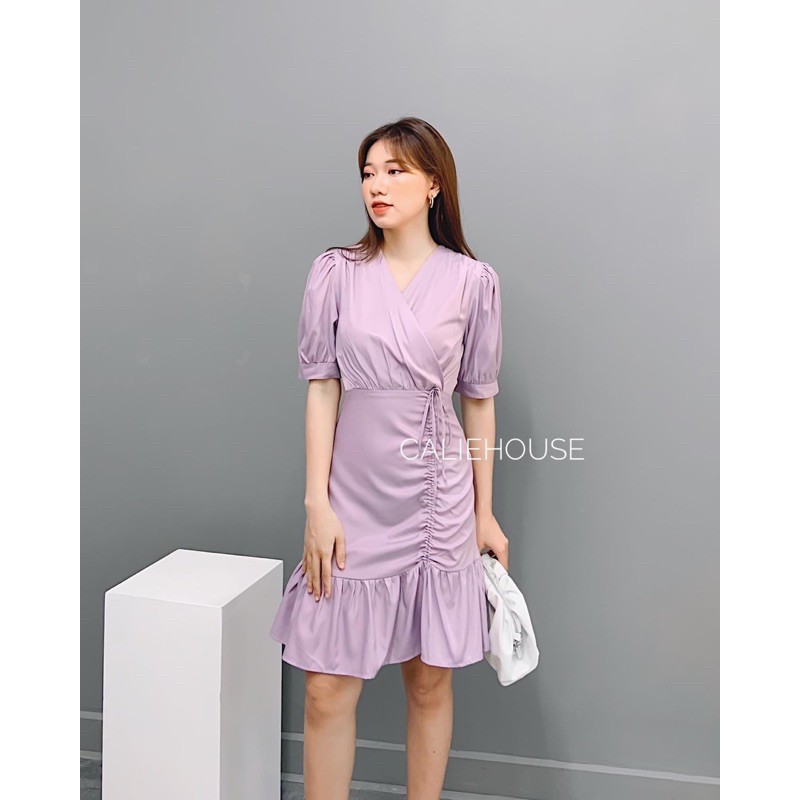 Đầm Calie House màu tím size M