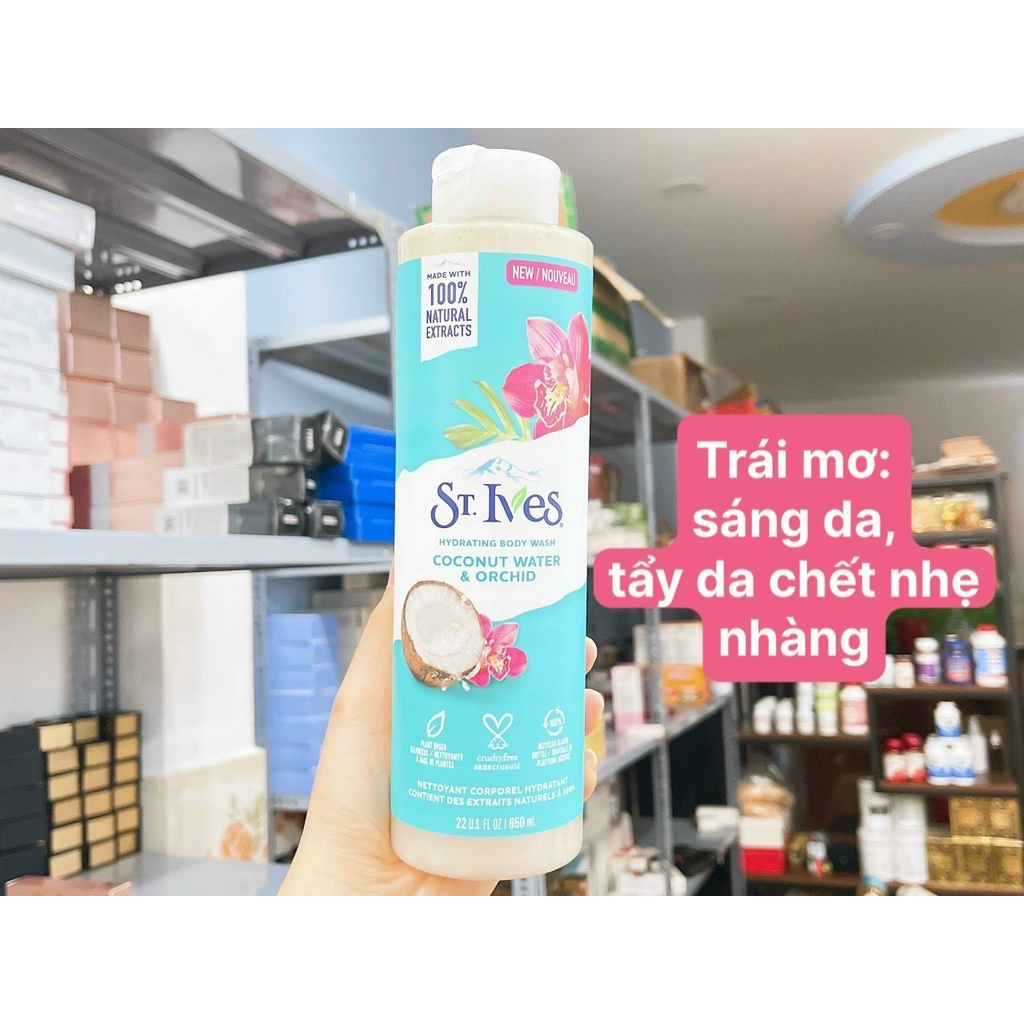 Sữa Tắm St.Ives Dưỡng Da Body Wash 850ml