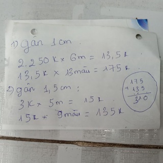 Combo ruy băng (loại 1cm và 1,5 cm)