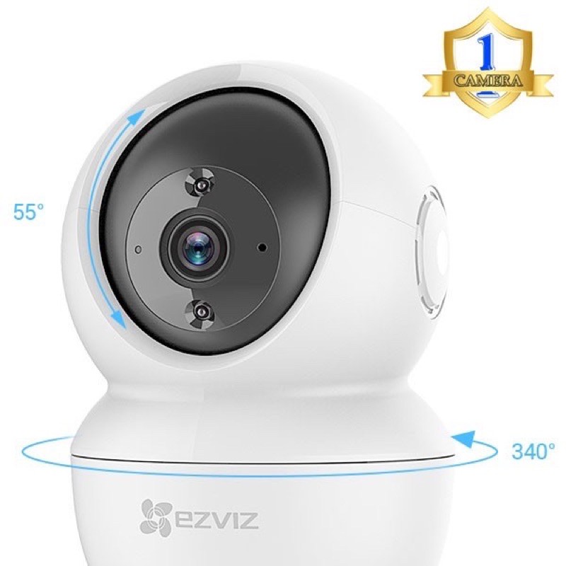 Camera an ninh Wifi, Camera Ezviz chính hãng dòng P/T EZVIZ_C6N 1080P